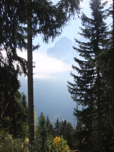 Early morning hike, French Alps