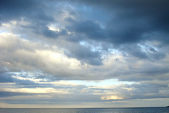 Sitting on the beach at Port, Co. Louth on a cold September evening watching the sun set and the night sky roll in, the colours were ever changing. 